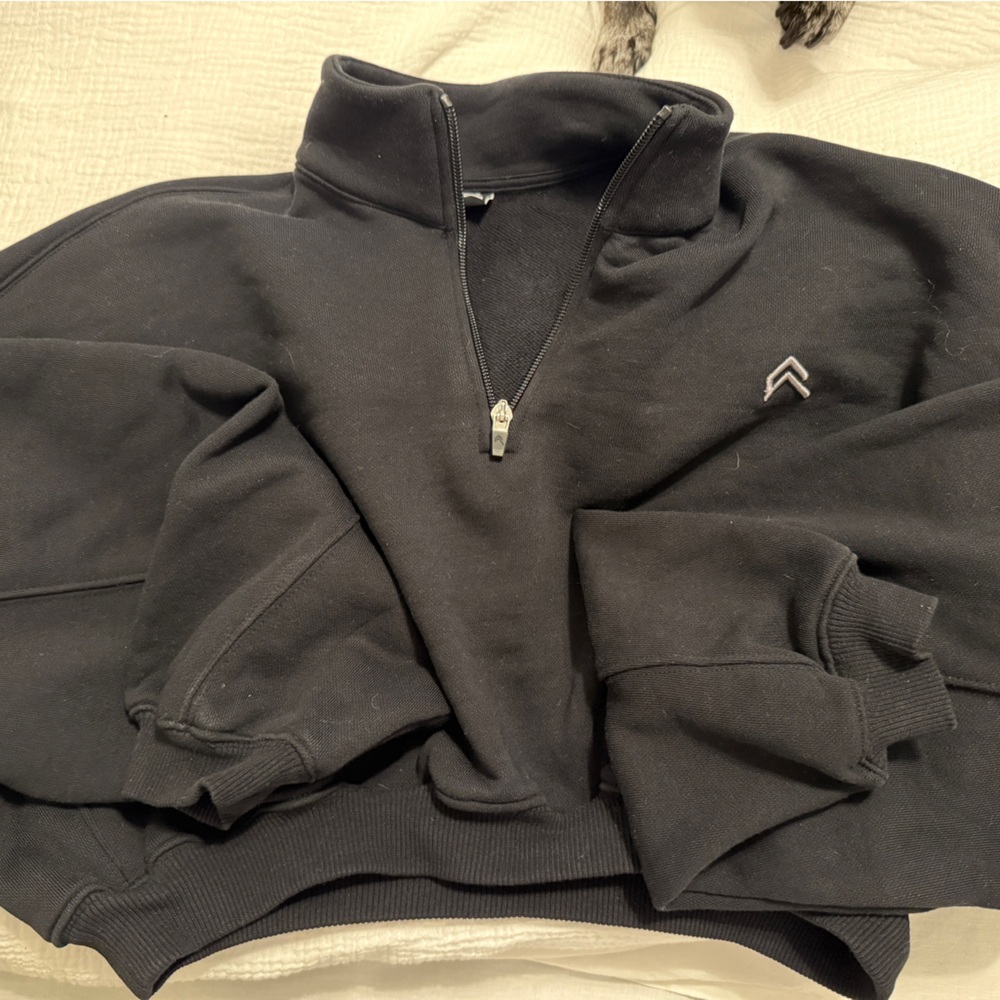 Oner Active Black Half-Zip Pullover Sweatshirt - image 1